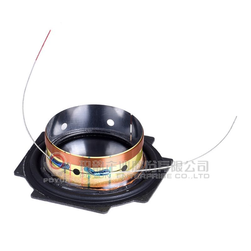 音圈與橡膠&鋁鎂複合膜組合件